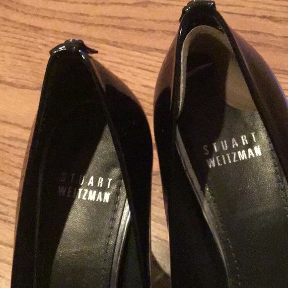 Stuart Weitzman peep toe heels - Picture 3 of 4